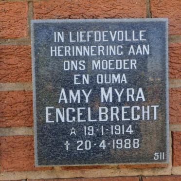 ENGELBRECHT Amy Myra 1914-1988