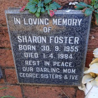 FOSTER Sharon 1955-1984