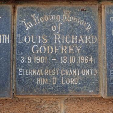 GODFREY Louis Richard 1901-1964