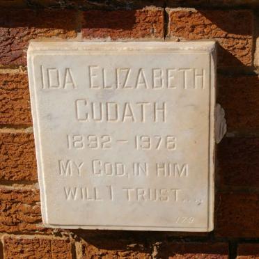 GUDATH Ida Elizabeth 1892-1976