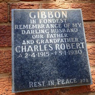 GIBBON Charles Robert 1915-1980