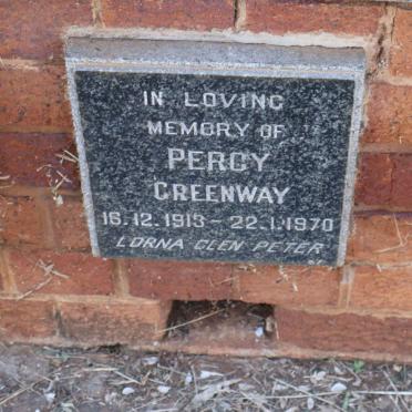 GREENWAY Percy 1913-1970