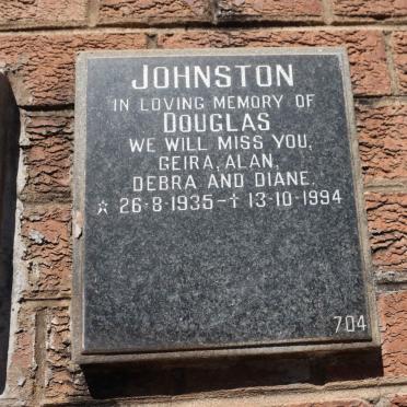 JOHNSTON Douglas 1935-1994