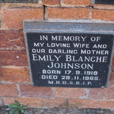 JOHNSON Emily Blanche 1918-1965