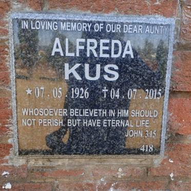 KUS Alfreda 1926-2015