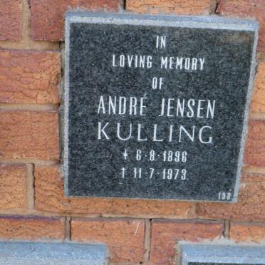 KULLING Andre Jensen 1896-1973