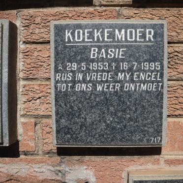 KOEKEMOER Basie 1953-1995