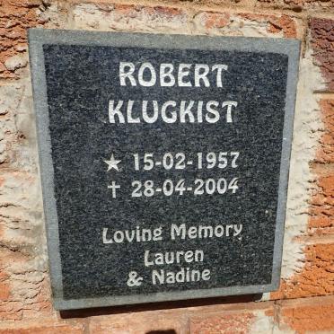 KLUGKIST Robert 1957-2004