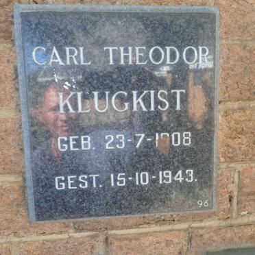 KLUGKIST Carl Theodor 1908-1943