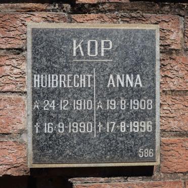 KOP Anna 1908-1996 :: KOP Huibrecht 1910-1990