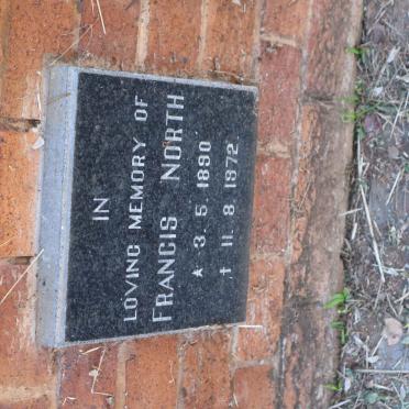 NORTH Francis 1890-1972