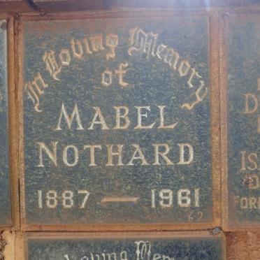 NOTHARD Mabel 1887-1961