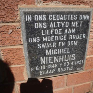 NIENHUIS Michiel 1948-1991