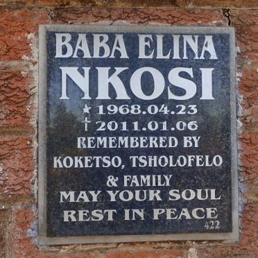 NKOSI Baba Elina 1968-2011