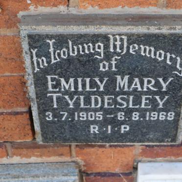 TYLDESLEY Emily Mary 1905-1968