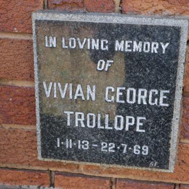 TROLLOPE Vivian George 1913-1969