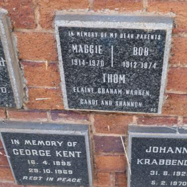 THOM Bob 1912-1974 &amp; Maggie 1914-1970