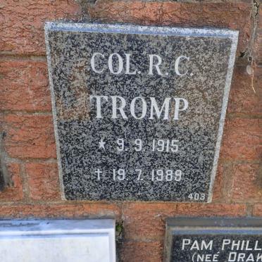 TROMP R.C. 1915-1989