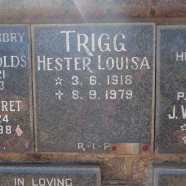 TRIGG Hester Louisa 1918-1979