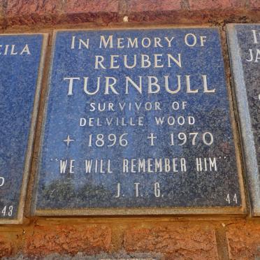 TURNBULL Reuben 1896-1970