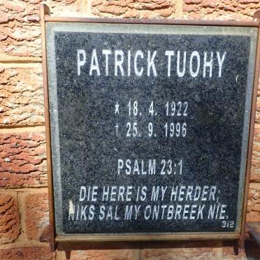 TUOHY Patrick 1922-1996