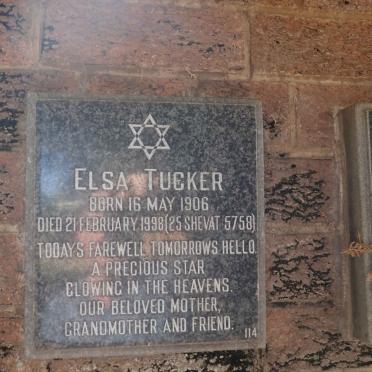 TUCKER Elsa 1906-1998