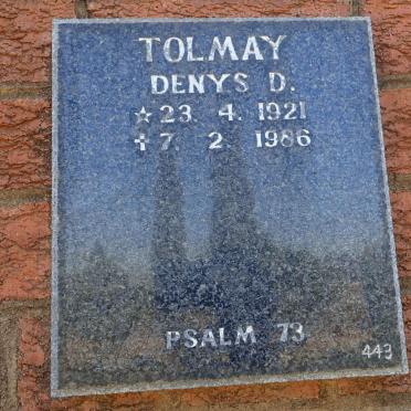 TOLMAY Denys D. 1921-1986