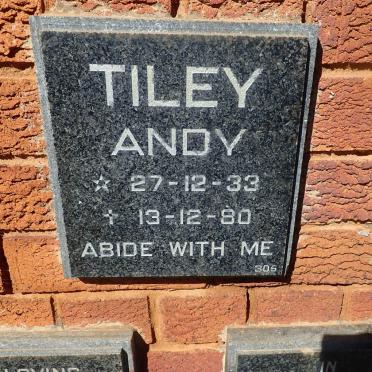 TILEY Andy 1933-1980