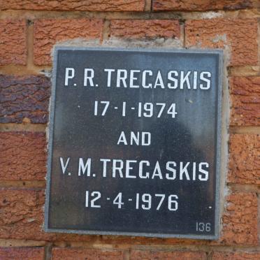 TREGASKIS P.R. -1974 &amp; V.M. -1976