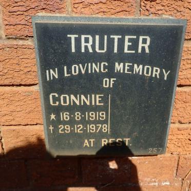 TRUTER Connie 1919-1978