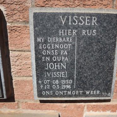 VISSER John 1930-1996