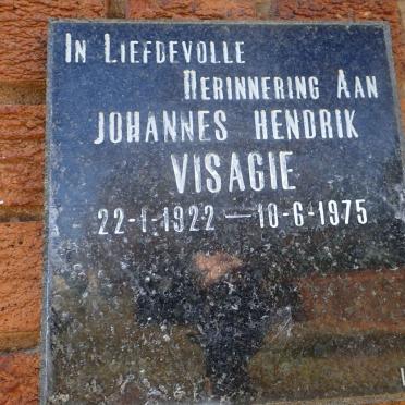 VISAGIE Johannes Hendrik 1922-1975