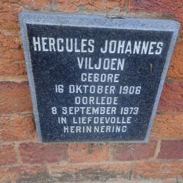 VILJOEN Hercules Johannes 1906-1973