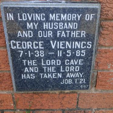 VIENINGS George 1938-1985