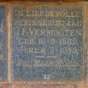 VERMOOTEN J.F. 1869-1959