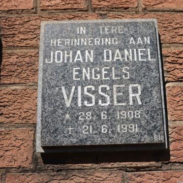 VISSER Johan Daniel Engels 1908-1991