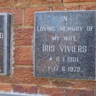 VIVIERS Iris 1901-1972