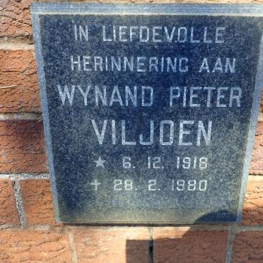 VILJOEN Wynand Pieter 1918-1980