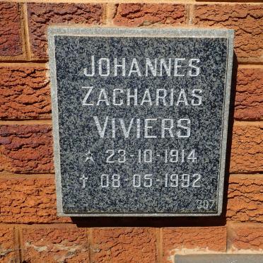 VIVIERS Johannes Zacharias 1914-1992