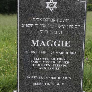 ABADI Maggie 1940-2022