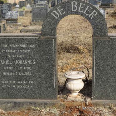 BEER Daniel Johannes, de 1928-1956
