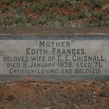 CHISNALL Edith Frances -1939