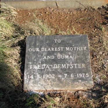 DEMPSTER Francis George 1899-1970 & Freda 1902-1975 _2