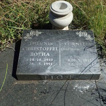 ELOFF Theunis Christoffel Botha 1910-1991 &amp; Cornelia HORNSVELD 1915-
