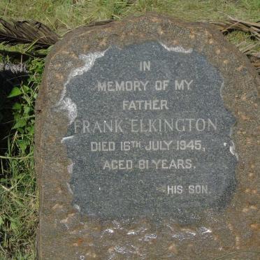 ELKINGTON Frank -1945