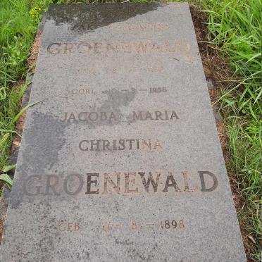 GROENEWALD Izak Johannes 1893-1958 &amp; Jacoba Maria Christina 1898-1979 _2