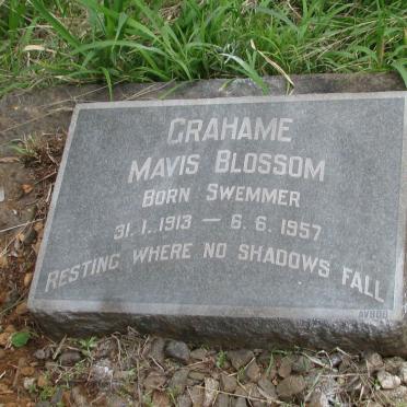 GRAHAME Mavis Blossom nee SWEMMER 1913-1957