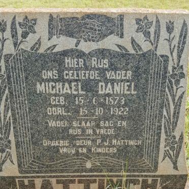 HATTINGH Michael Daniel 1873-1922