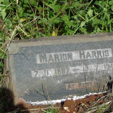 HARRIS Marion 1887-1947