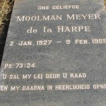 HARPE Moolman Meyer, de la 1927-1965